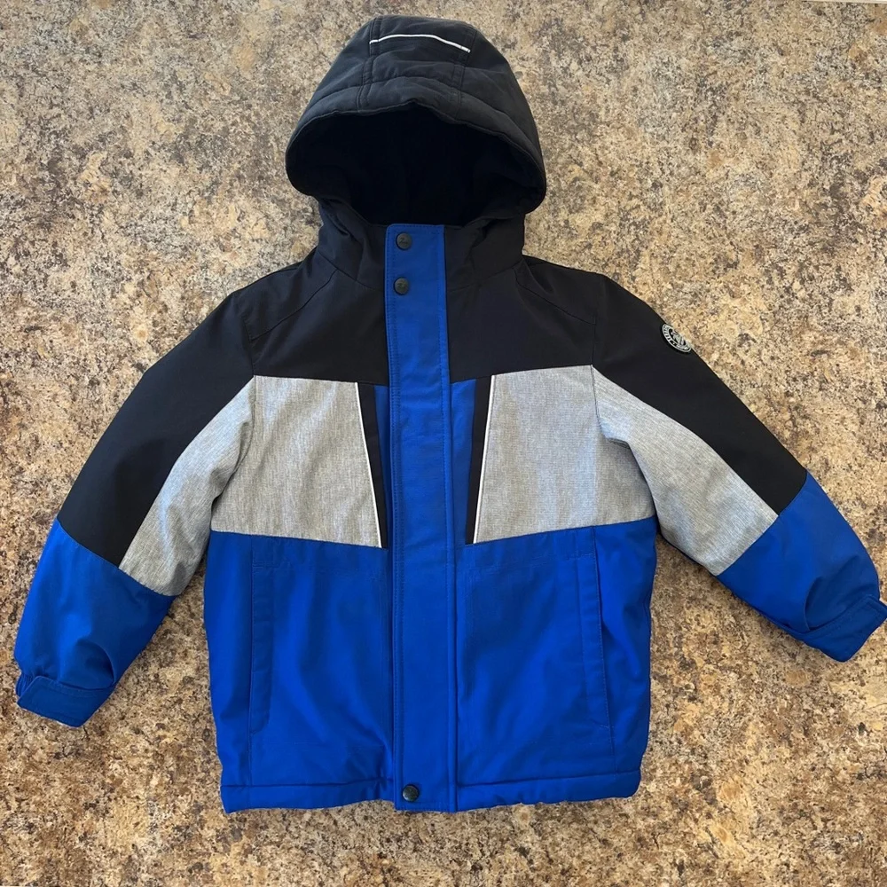 ZeroXposur Boys 3-in-1 All Seasons Multi-Functional Colorblock Jacket Small 6/7